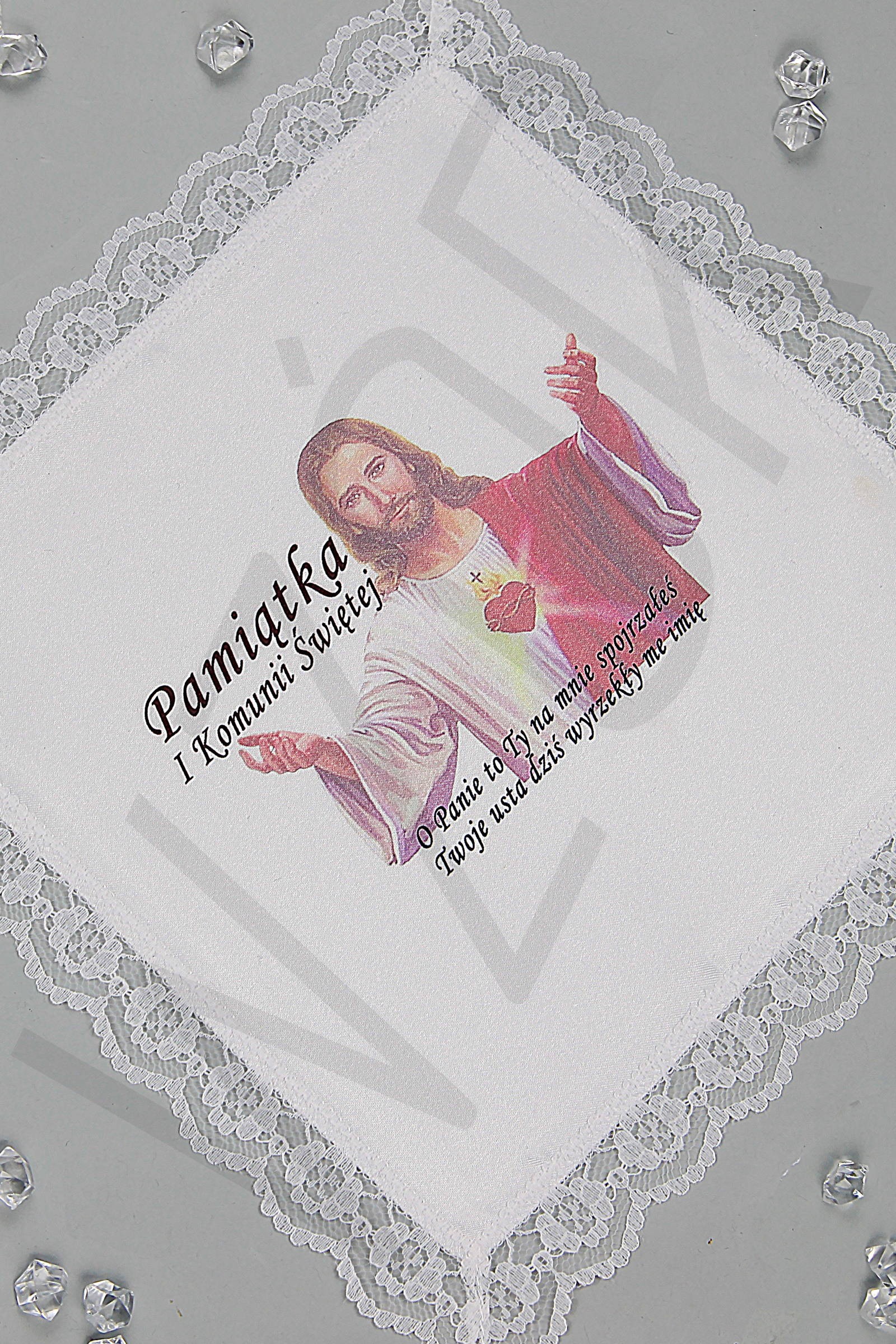 Communion handkerchief with graphic UK-CHG 8 Communion handkerchief with graphic UK-CHG 8 - obraz 0