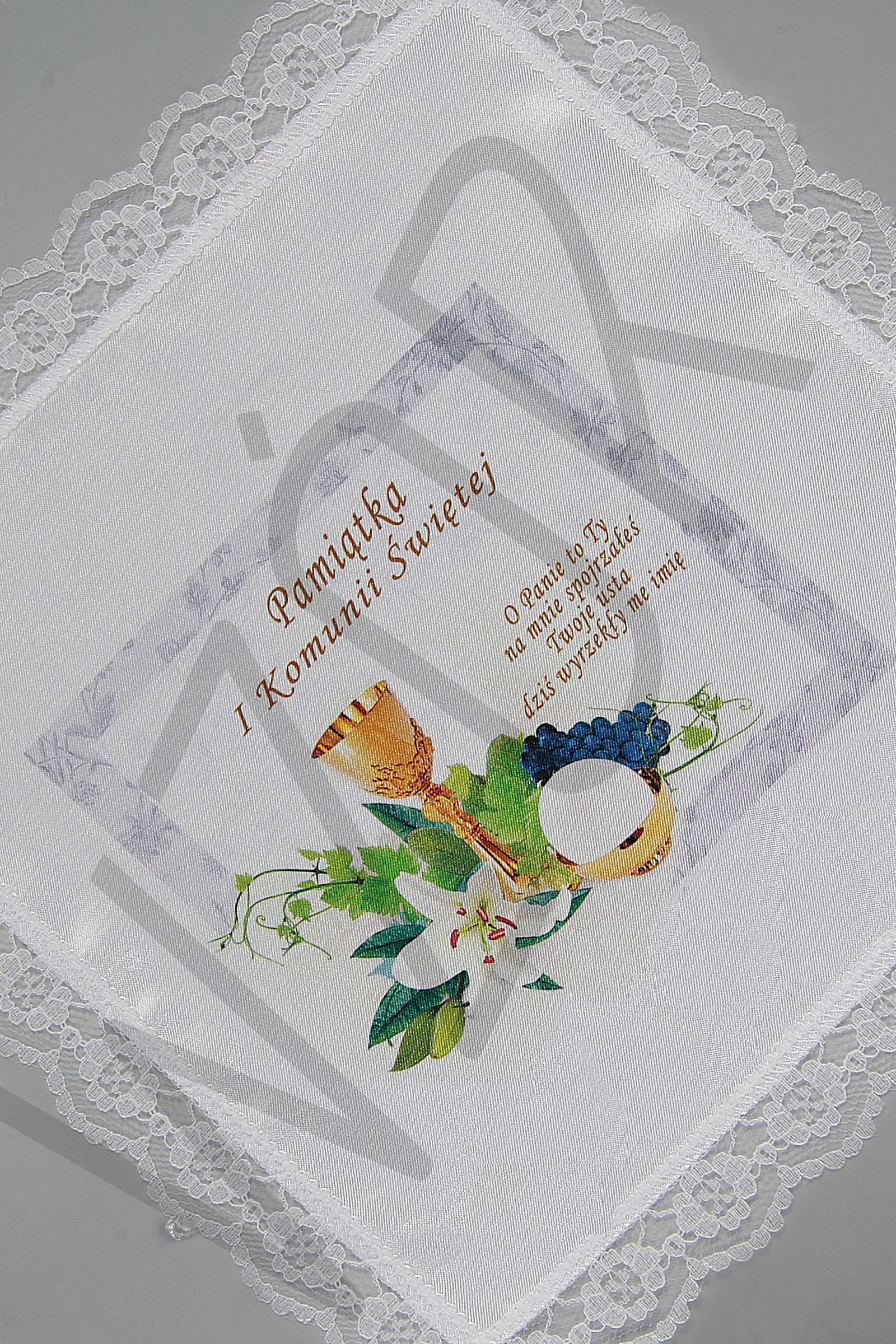 Communion handkerchief with graphic UK-CHG 12 Communion handkerchief with graphic UK-CHG 12 - obraz 0