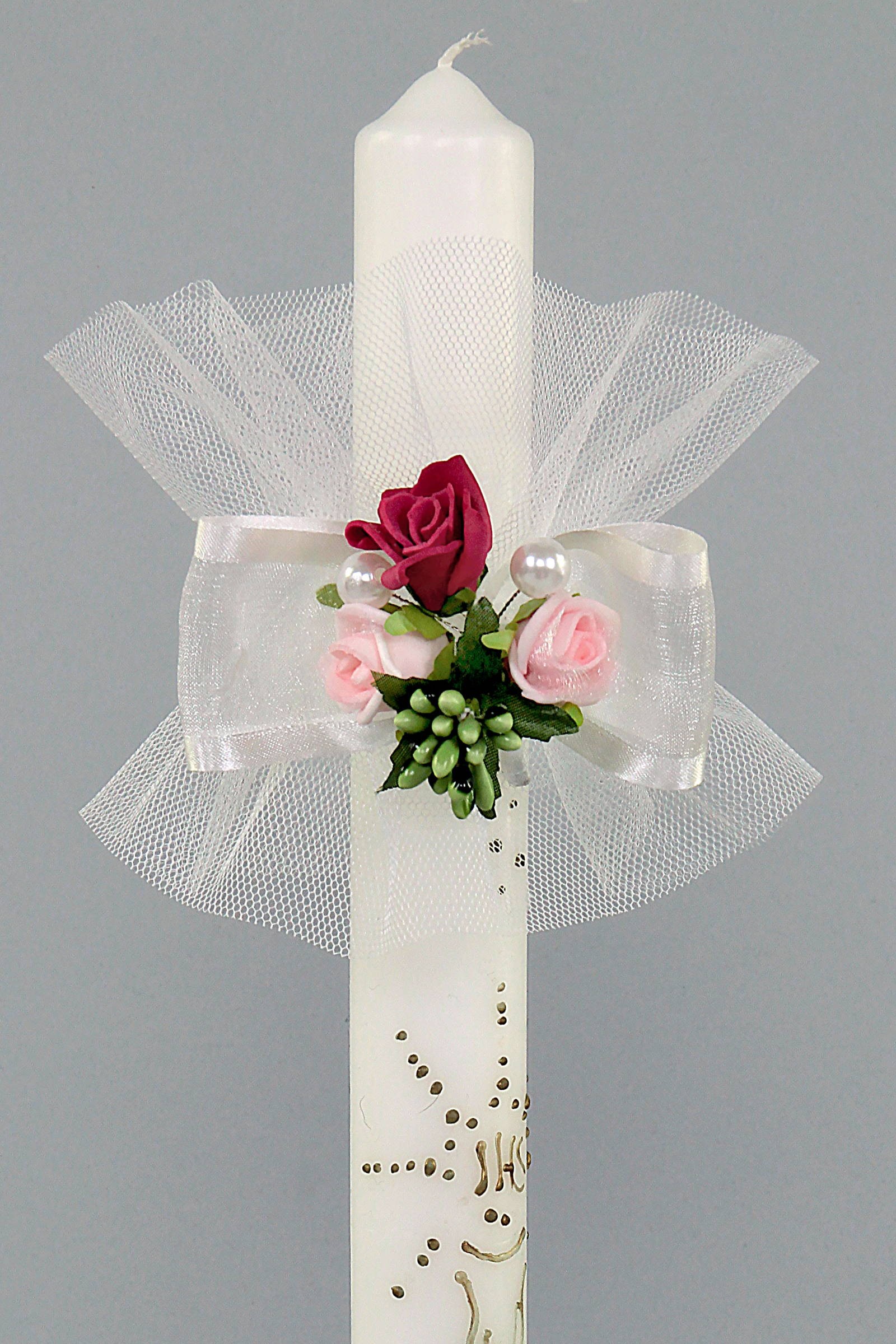 Communion canopy with bouquet UK-Op15 Communion canopy with bouquet UK-Op15 - obraz 0