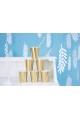 Communion decorations - white and gold straws - obraz 5