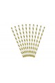 Communion decorations - white and gold straws - obraz 7