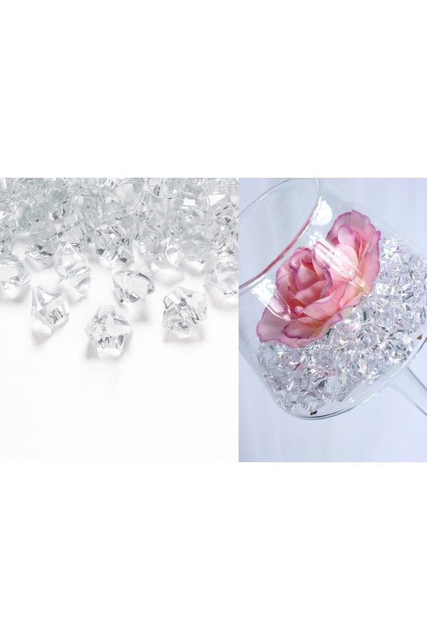Communion table decorations - diamond crystals - obraz 1