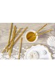 Communion decorations - golden straws - obraz 1