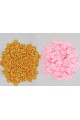 Communion table decorations - set of gold and pink rose petals - obraz 3