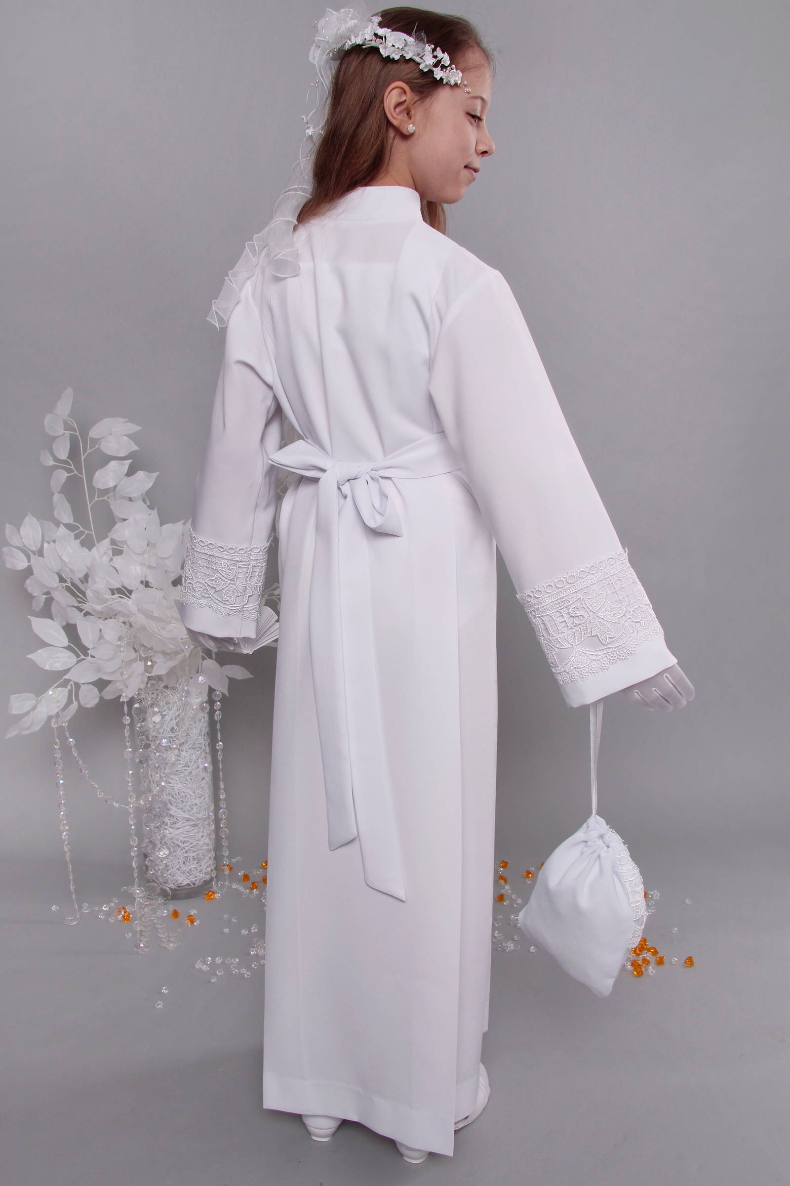 Communion Alba with guipure 8a/UK-Z3 - obraz 3