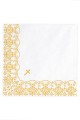 Communion napkins 6 - golden lace motif - obraz 2