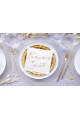 Communion napkins 8 - golden letters motif - obraz 4