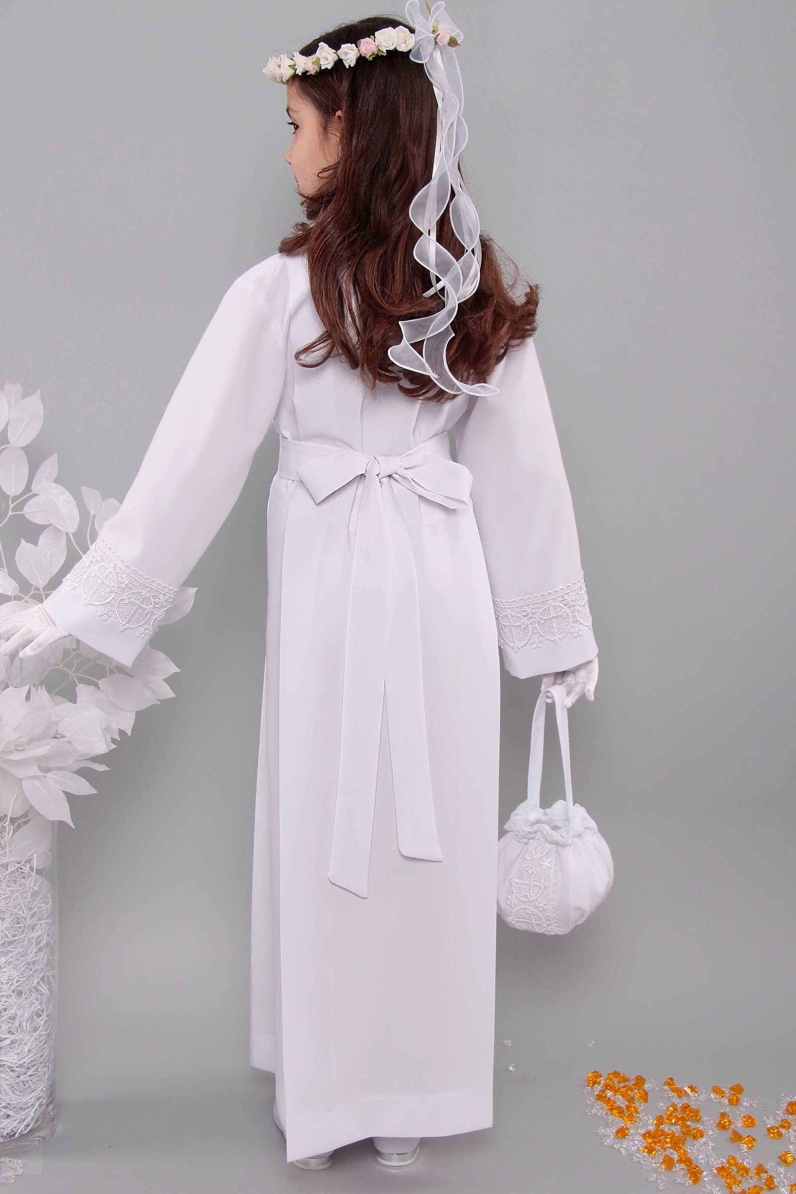 Communion Alba with guipure 13a/UK-Z2 - obraz 4