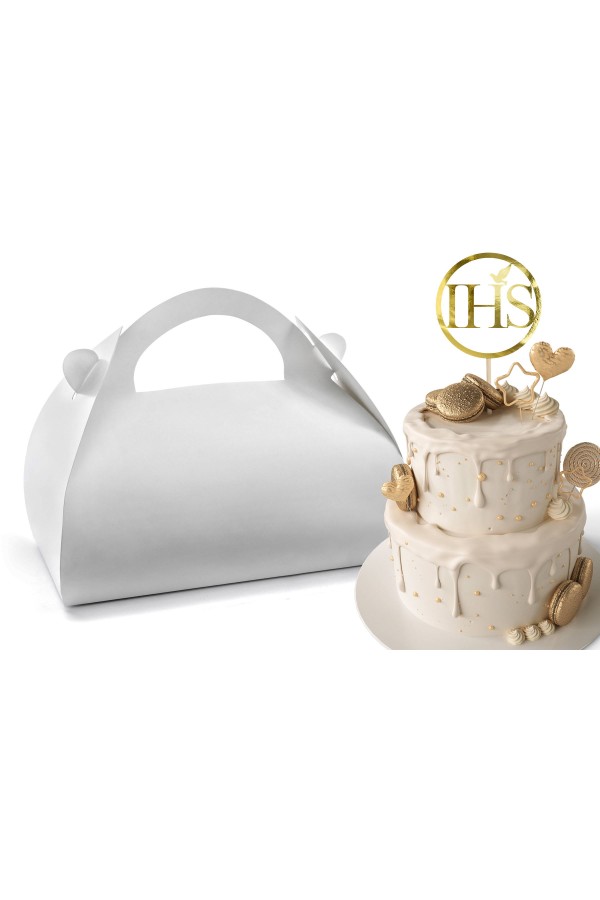 White cake chest box White cake chest box - obraz 1