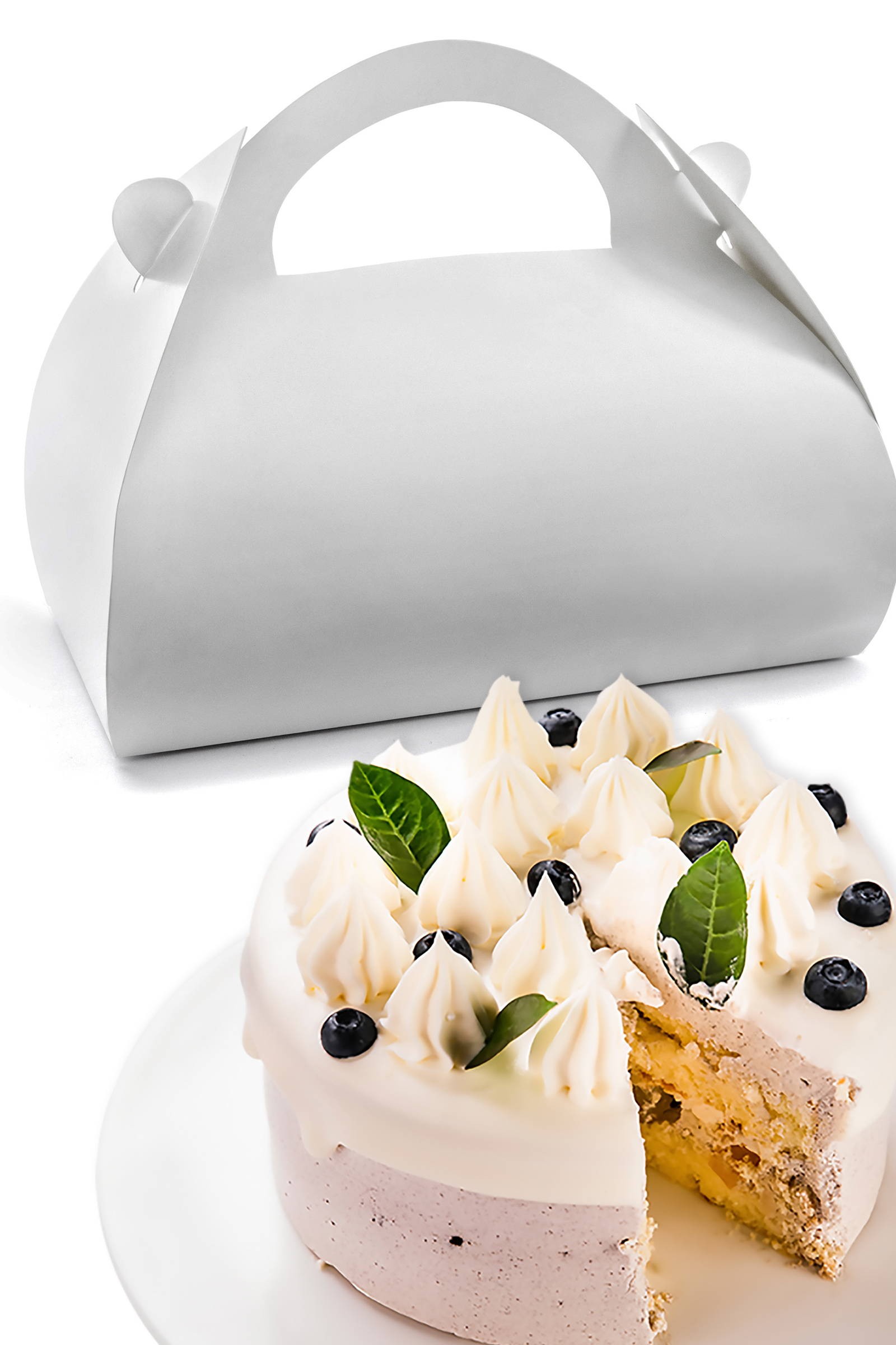 White cake chest box White cake chest box - obraz 0