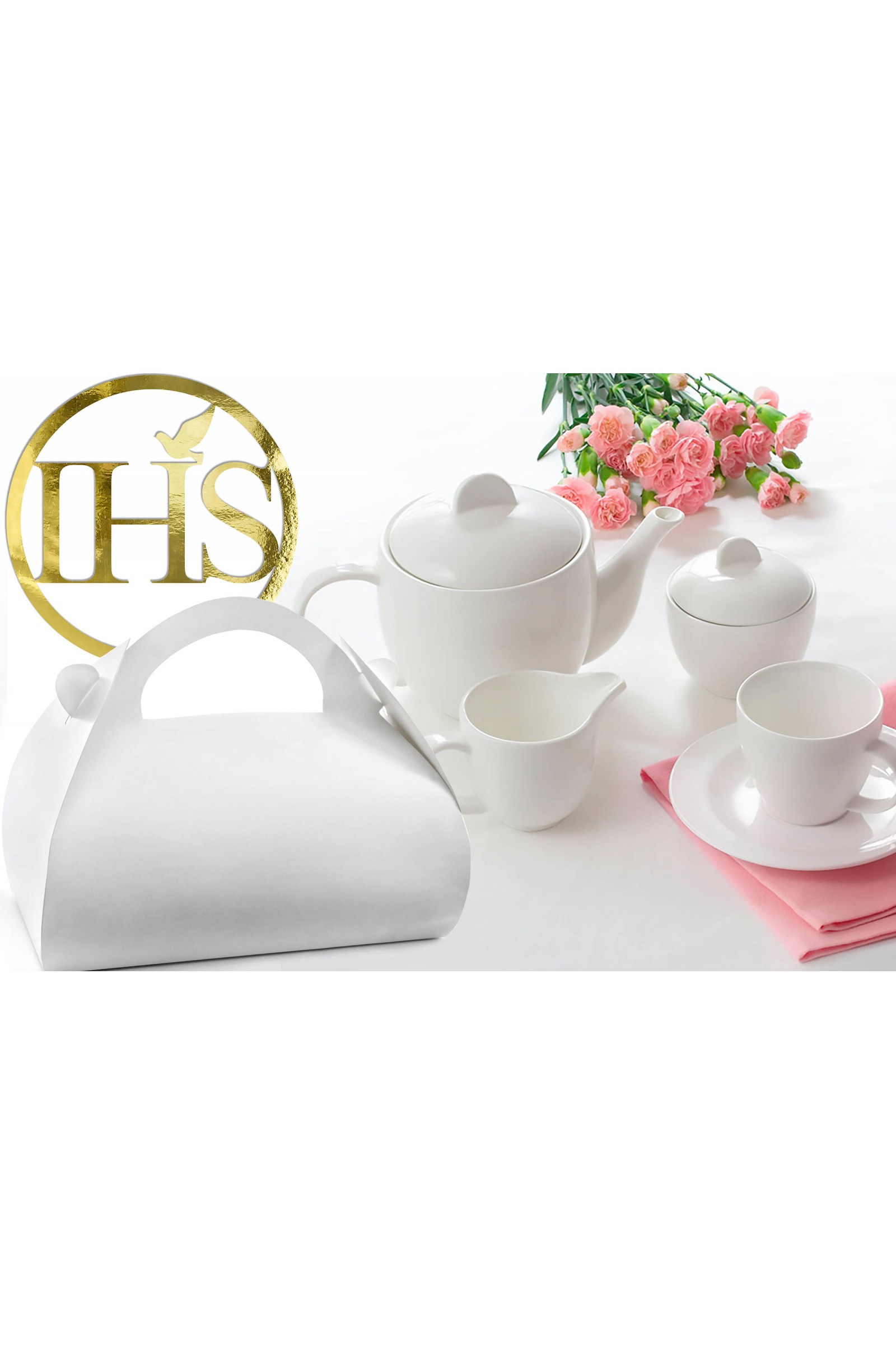 White cake chest box White cake chest box - obraz 3