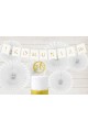 Communion decorations - white rosettes - set - obraz 3