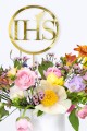 Communion decoration - IHS - obraz 3