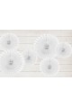 Communion decorations - white rosettes - set - obraz 4