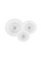 Communion decorations - white rosettes - set - obraz 7