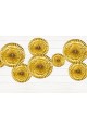 Communion decorations - golden rosettes - set - obraz 4