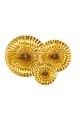 Communion decorations - golden rosettes - set - obraz 5