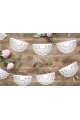 Communion garland - white lace - obraz 2