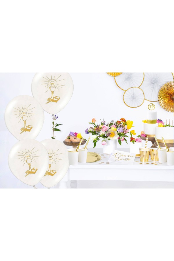 Communion balloons - white - obraz 3