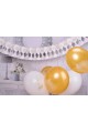Communion balloons - white and gold - obraz 2