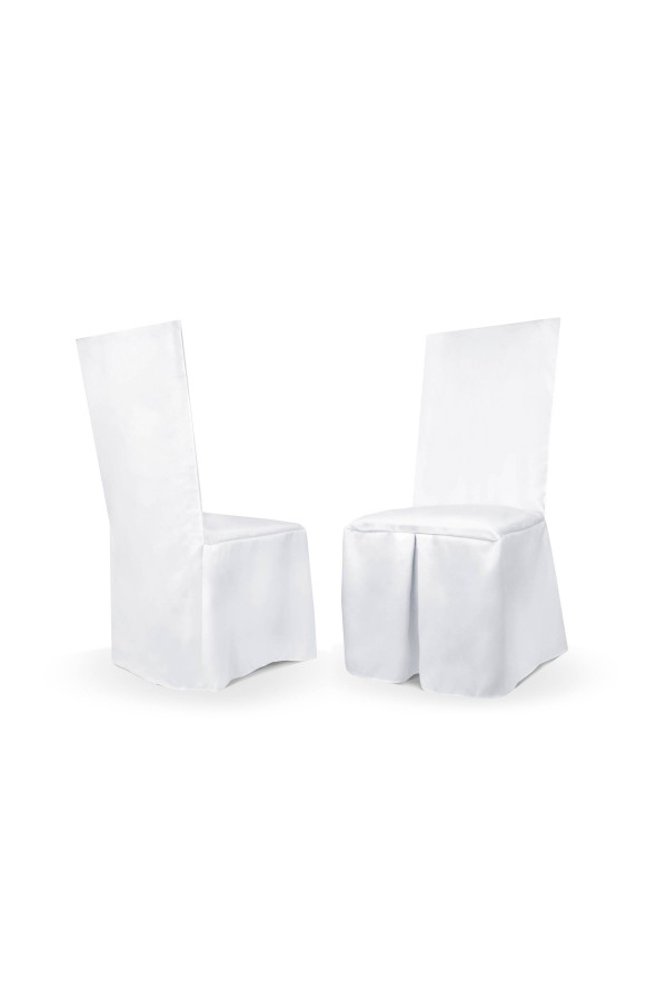 Communion chair cover - white Communion chair cover - white - obraz 1