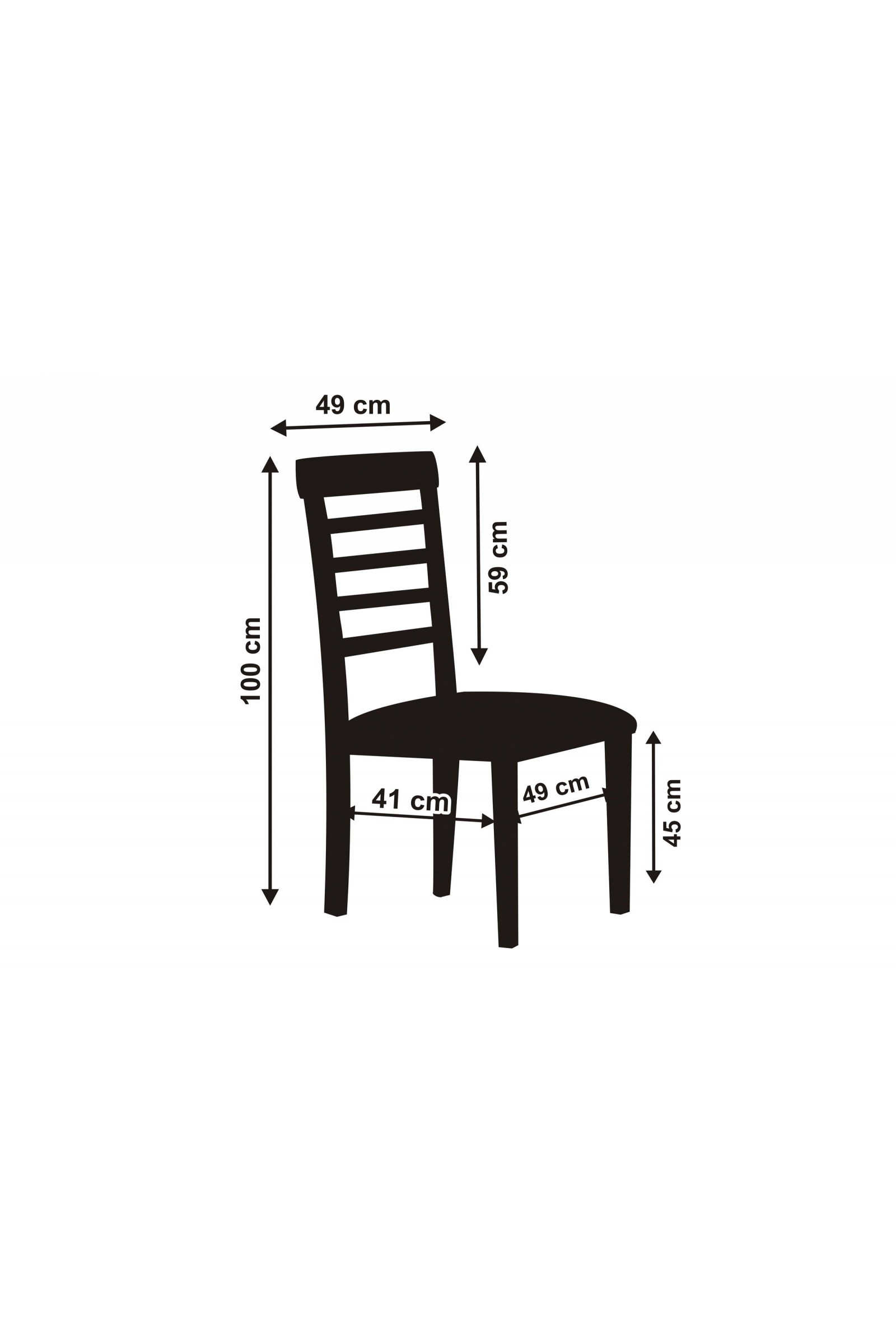 Communion chair cover - white Communion chair cover - white - obraz 2