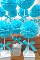 Communion decorative ball - blue - obraz 4