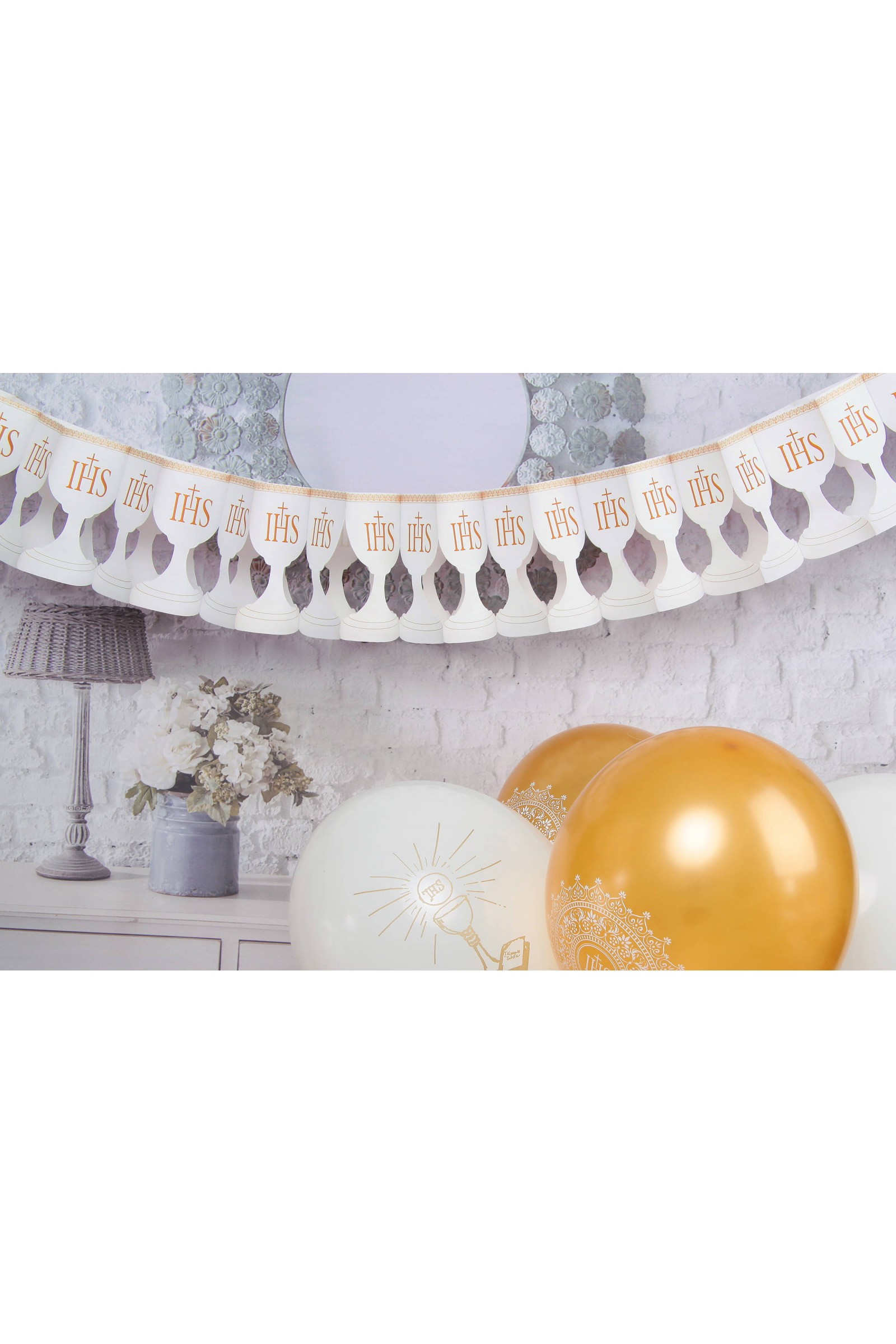 Communion banner - white - obraz 1