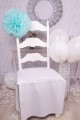 Communion chair ornament made of paper - blue - obraz 1