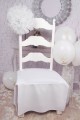 Communion chair ornament made of paper - white - obraz 1