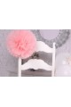 Communion chair ornament made of paper - pink - obraz 2