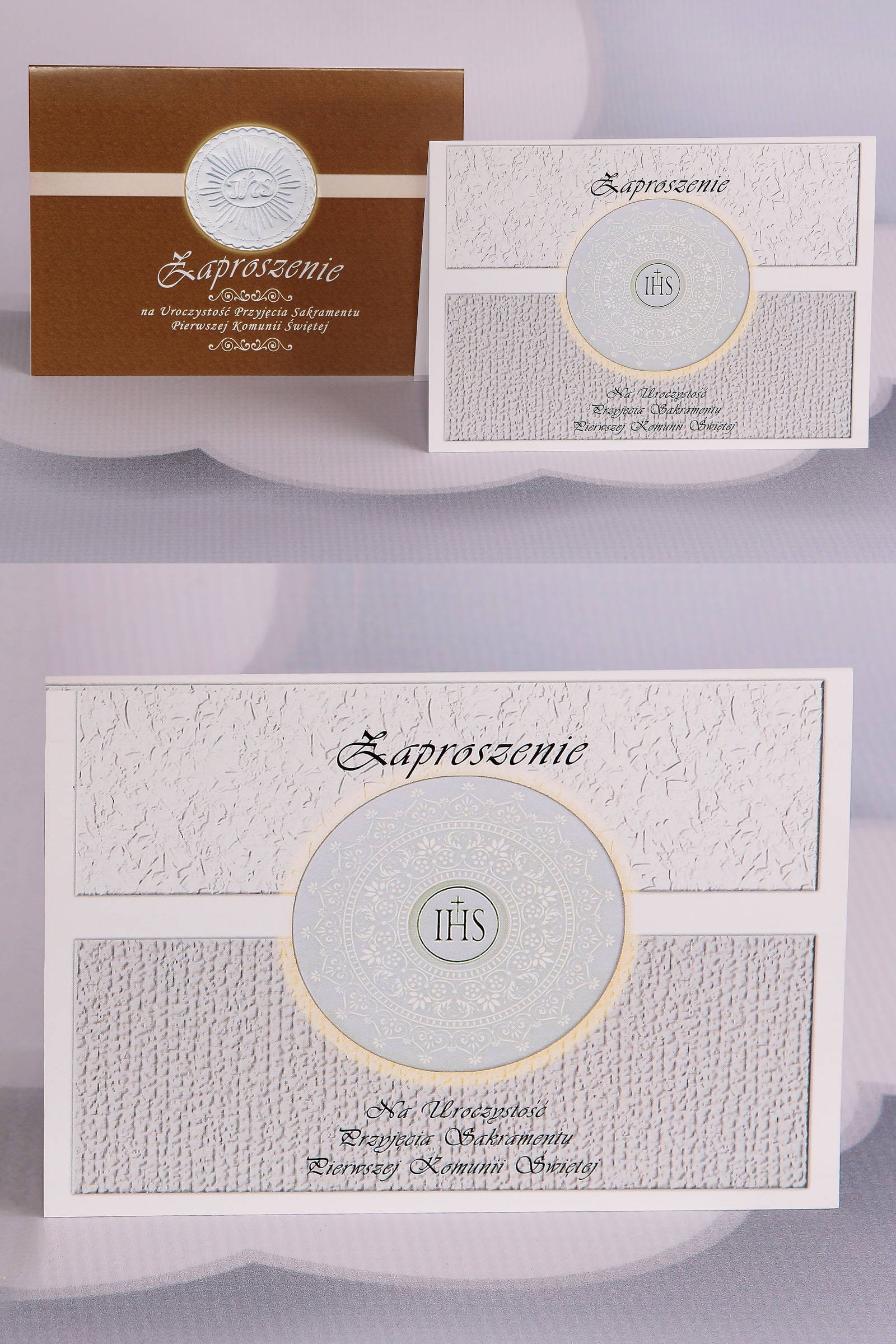 Personalized popular communion invitations - Host 1 (a,b) - obraz 0