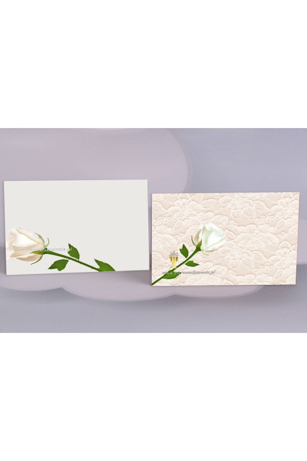 Personalized popular communion invitations - Lace 2 (a,b) Personalized popular communion invitations - Lace 2 (a,b) - obraz 2