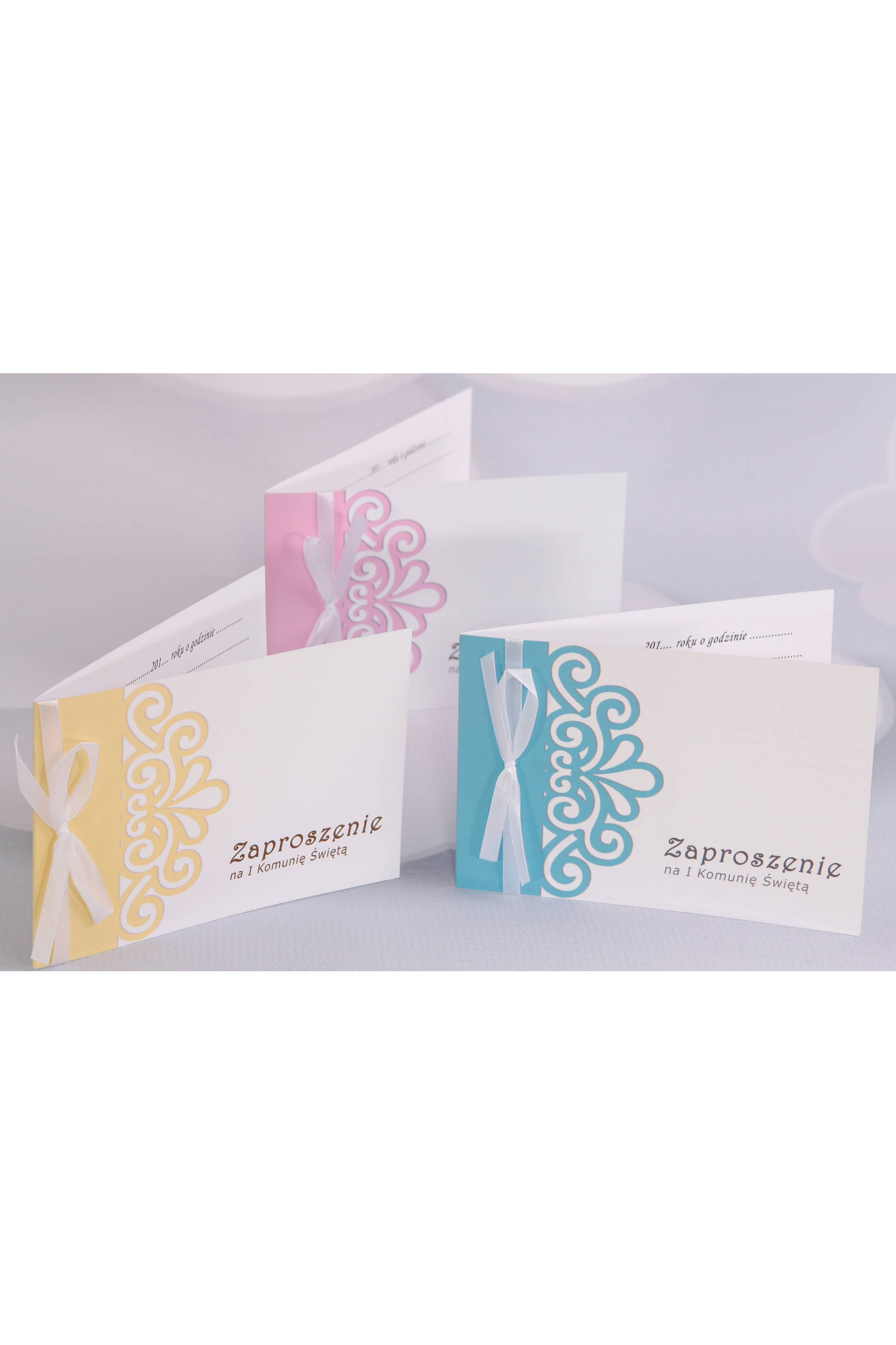 Personalized popular communion invitations - Ornament 1 (a,b,c) Personalized popular communion invitations - Ornament 1 (a,b,c) - obraz 1