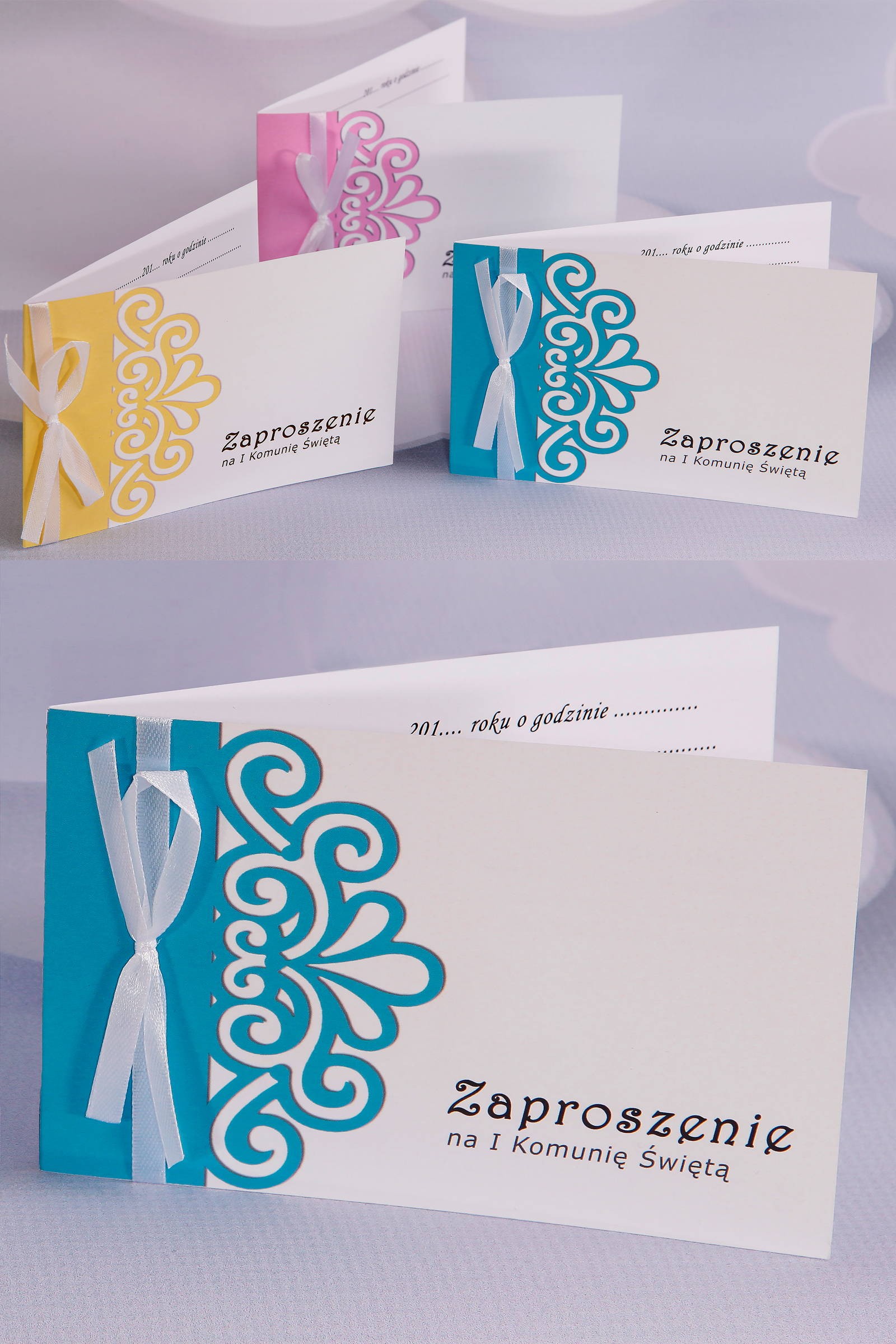 Personalized popular communion invitations - Ornament 1 (a,b,c) Personalized popular communion invitations - Ornament 1 (a,b,c) - obraz 0