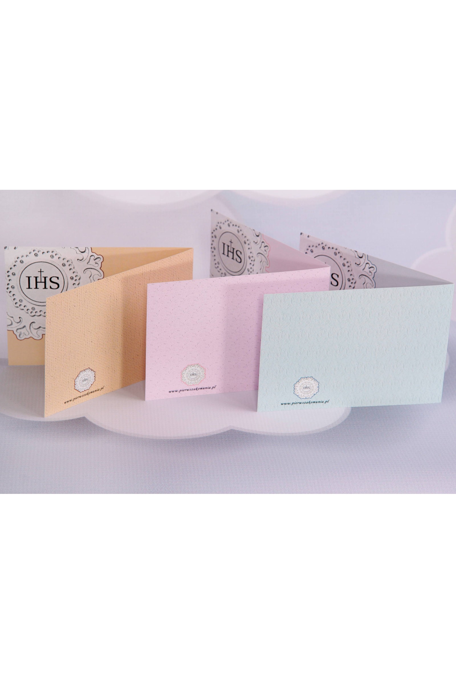 Personalized popular communion invitations - Rosette 1 (a,b,c) Personalized popular communion invitations - Rosette 1 (a,b,c) - obraz 2