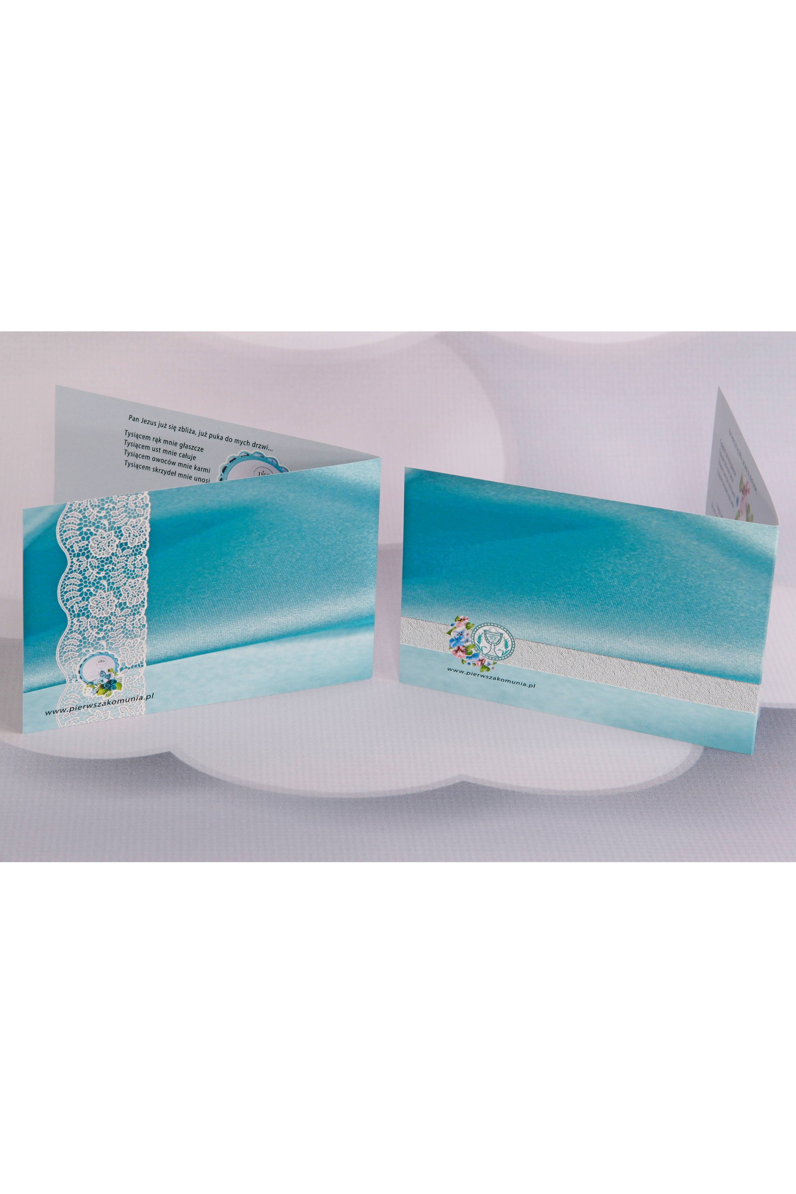 Personalized popular communion invitations - Satin 2 (a,b) - obraz 2
