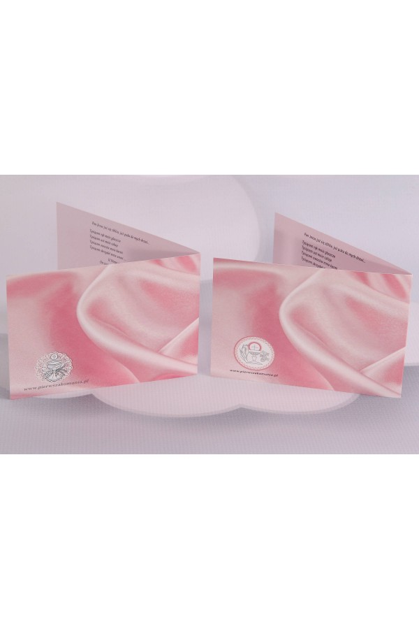 Personalized popular communion invitations - Satin 3 (c,d) Personalized popular communion invitations - Satin 3 (c,d) - obraz 2