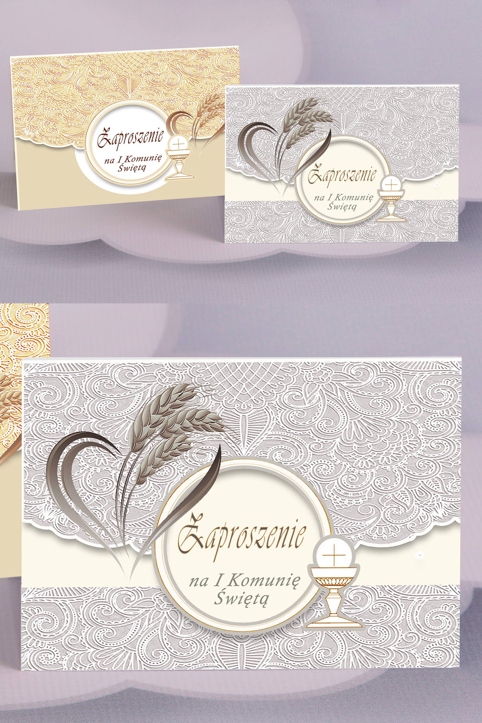 Personalized communion invitations popular - Ear (1,2) - obraz 0