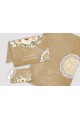 Personalized communion invitations and vignettes - Parchment beige - obraz 1