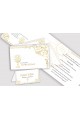 Personalized communion invitations and vignettes - Royal Gold - obraz 0
