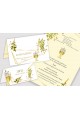 Personalized communion invitations and vignettes - Golden charms - obraz 1