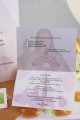 Personalized communion invitations and vignettes - Bławatek - obraz 1