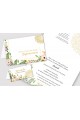 Personalized communion invitations and vignettes - Pastel poppies - obraz 1