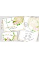 Personalized communion invitations and vignettes - Delicacy of lilies - obraz 1