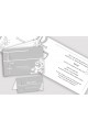 Personalized communion invitations and vignettes - White elegance - obraz 1