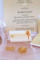 Personalized communion invitations and vignettes - Gold Lace - obraz 1
