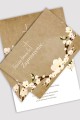 Personalized communion invitations from sets - Parchment orchard - obraz 2
