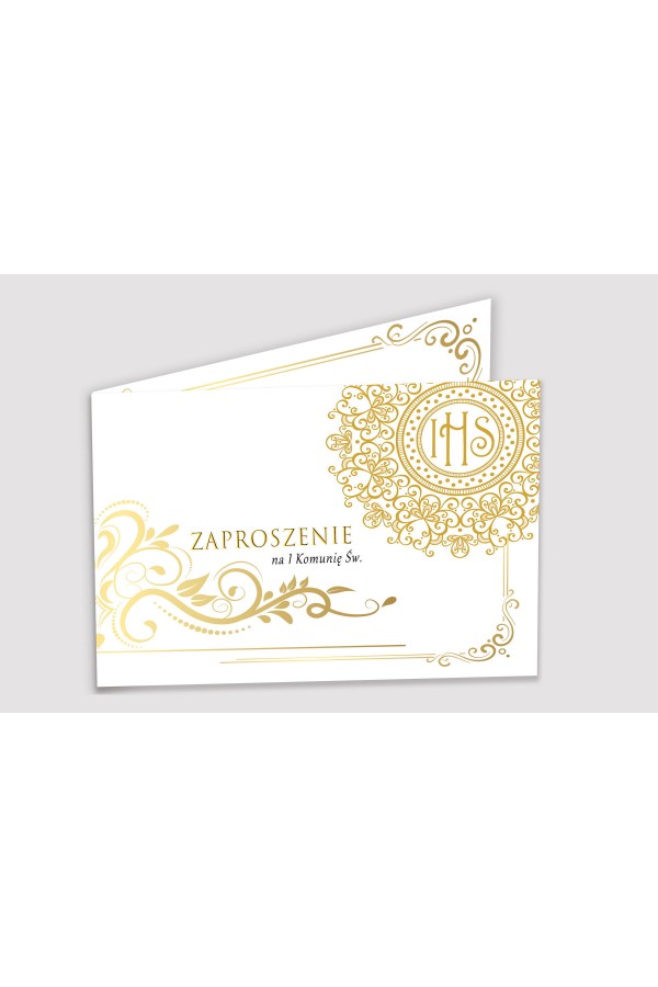 Personalized communion invitations from sets - Elegance - obraz 1