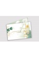 Personalized communion invitations from sets - White petal - obraz 1